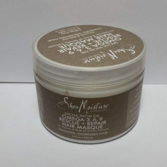 4 Shea Moisture Rescue + Repair Hair Masque Mask